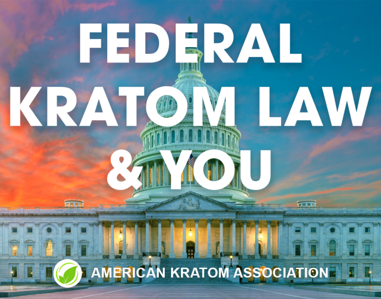 Read more about the article The Federal Kratom Consumer Protection Act has been filed in both the House and Senate
