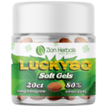 Kratom Soft Gels 80% MIT Extract - Lucky80 - Zion Herbals