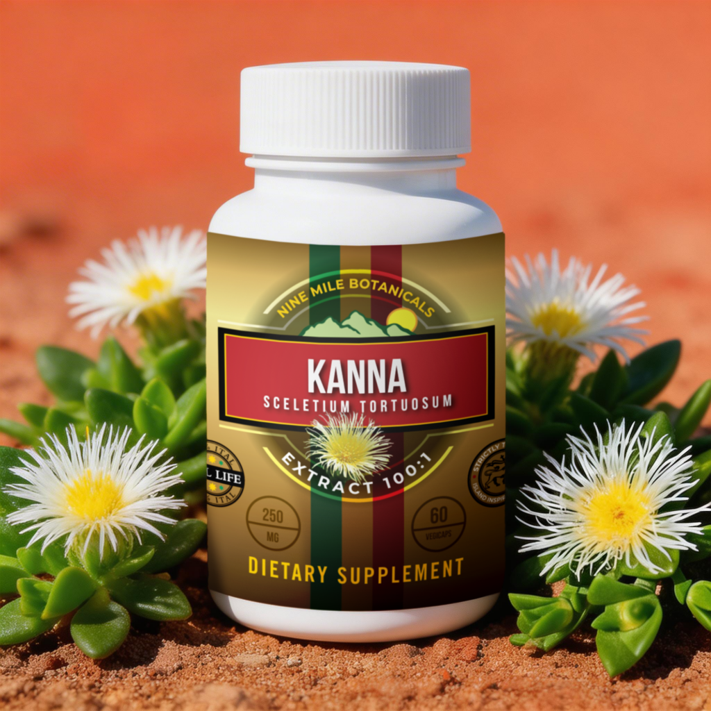 Kanna Capsules Extract - Nine Mile Botanicals
