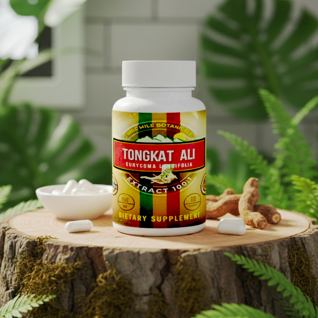 Tongkat Ali Premium Botanical Dietary Supplements - Nine Miles
