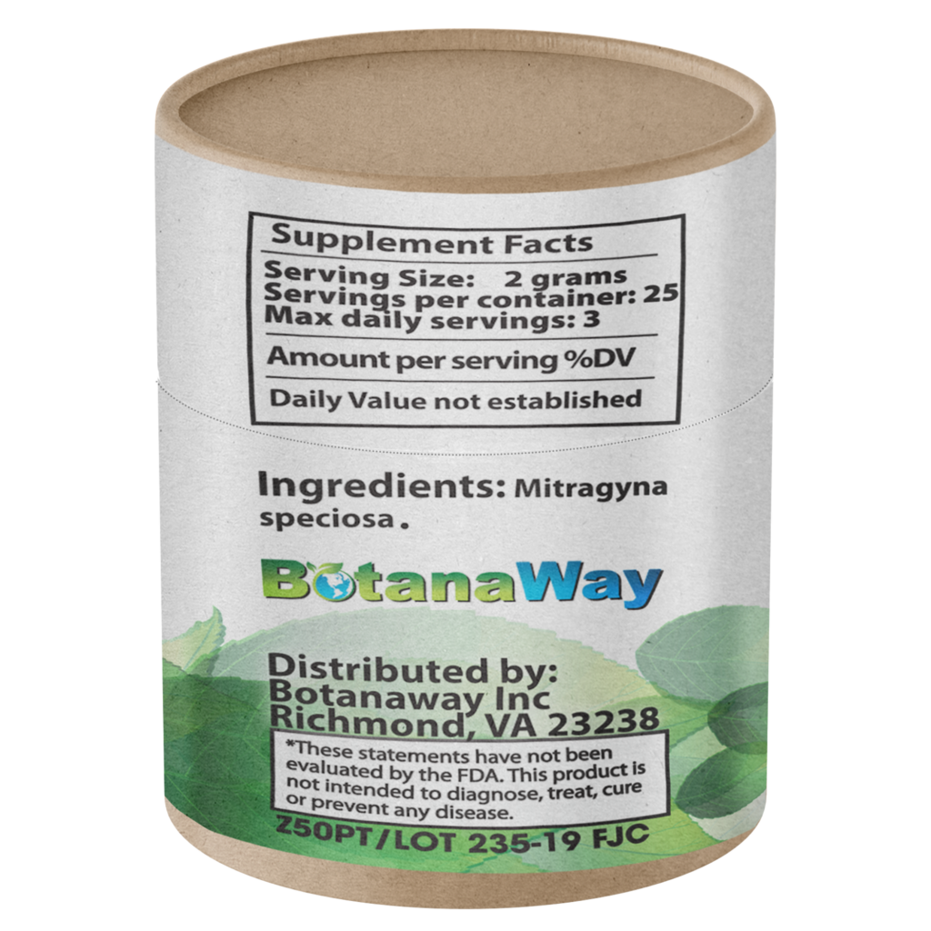 50g Kratom Powder Zion Herblas Premium Blend