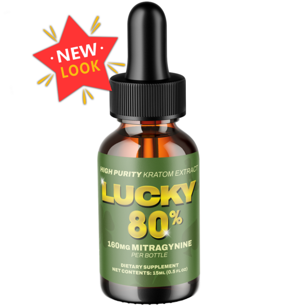 Kratom Liquid Extract 80% MIT - 15 ml - Lucky80 - Zion herbals