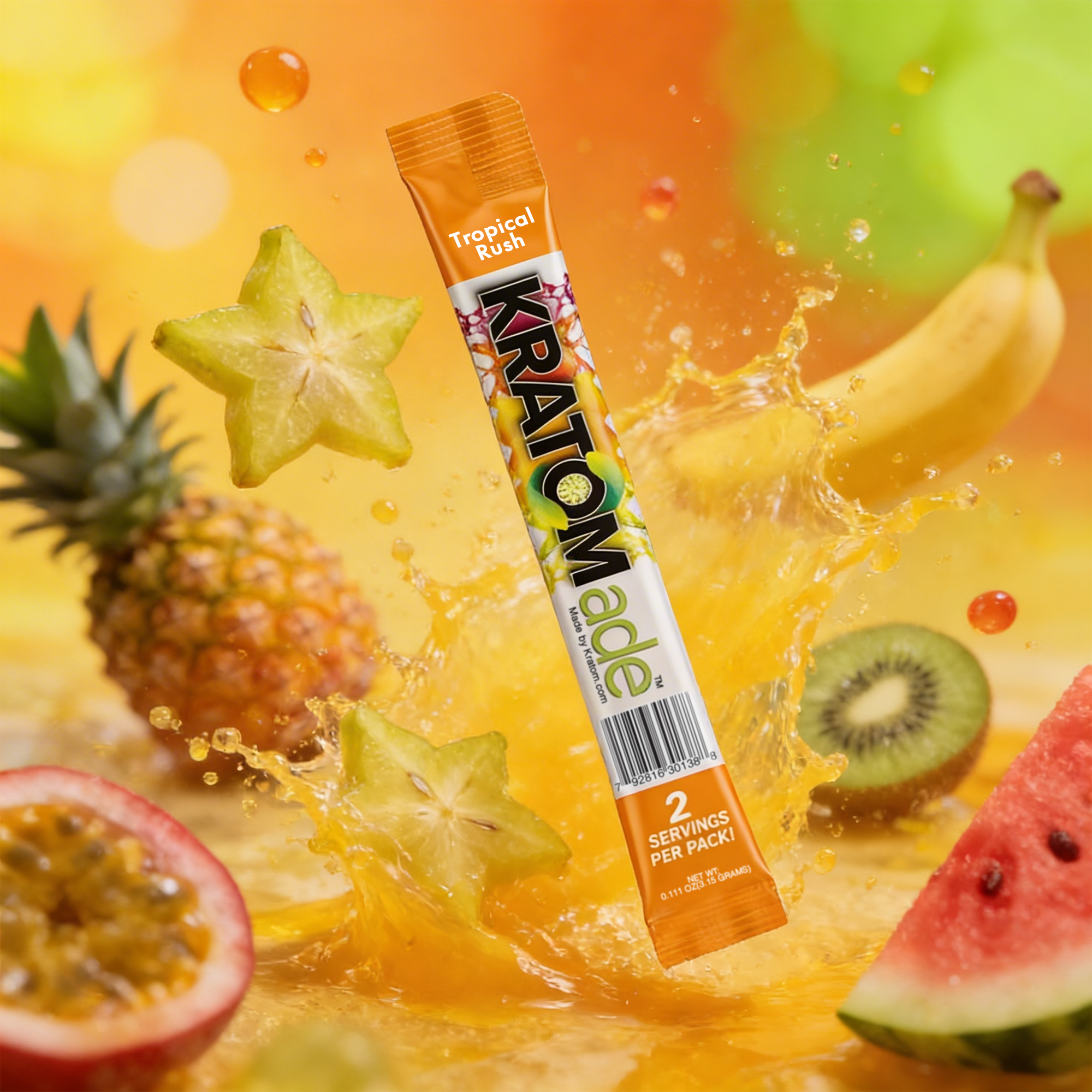 Kratom Drink Mix - Tropical Rush - Kratomade