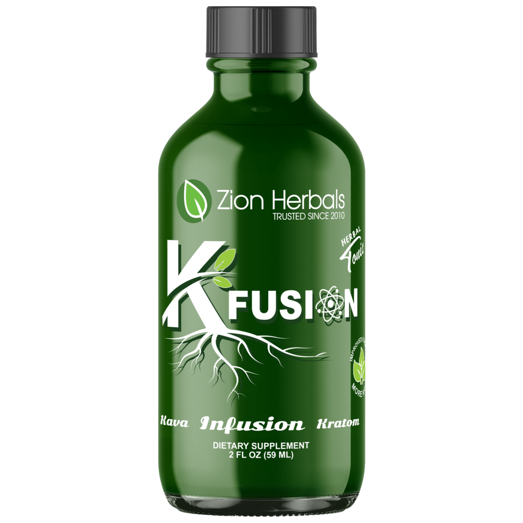 Kava Kratom Infused Shot Energy Drink - Kfusion