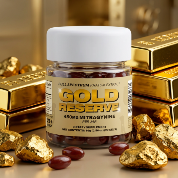 Kratom Soft Gels 45% MIT Gold Reserve