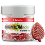 Kratom Gummies Cherry Pomegranate - Kratomade