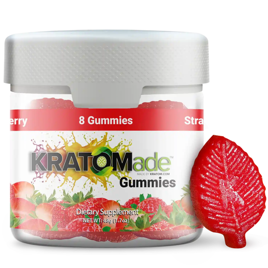 Kratom Gummies Strawberry - Kratomade