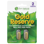 Kratom Extract Tablets Gold Reserve with 45% MIT - Zion Herbals