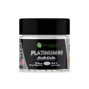 Platinum 90 20ct with 90% MIT Kratom Soft Gel