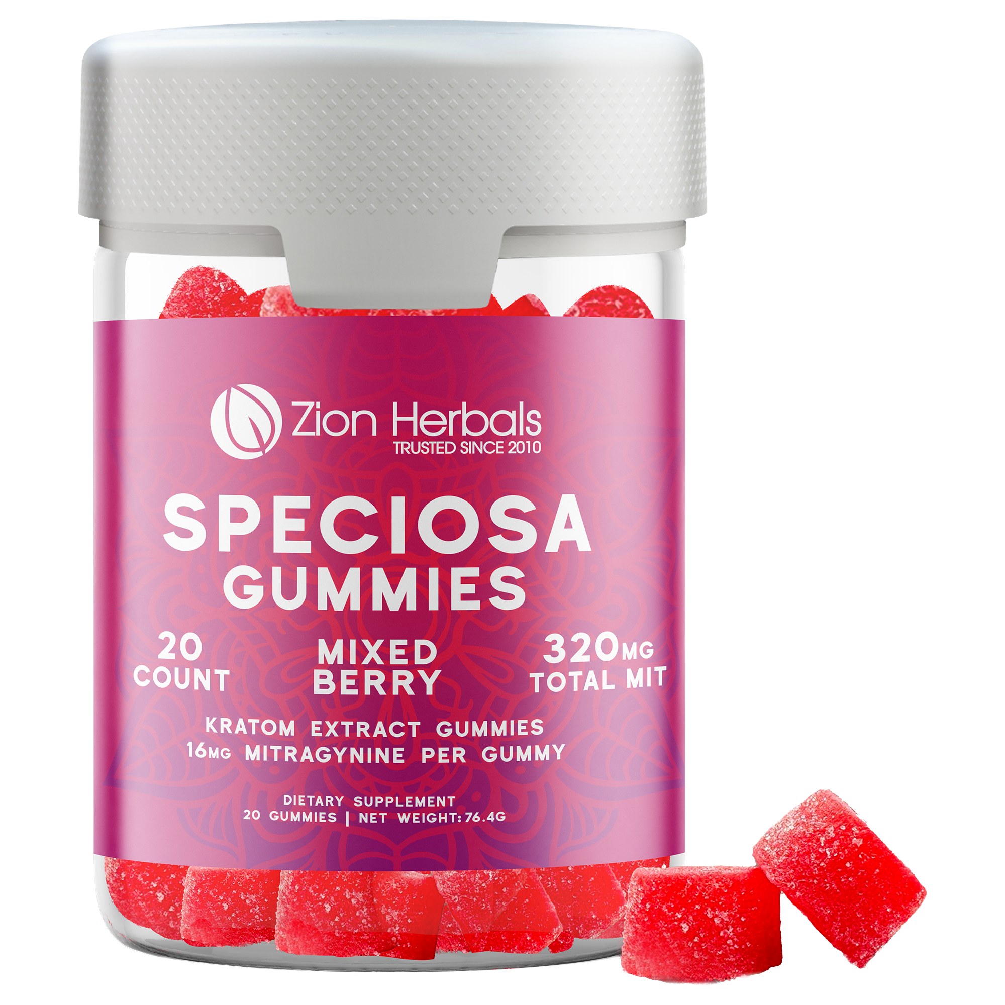 Speciosa Gummies 20ct Jar
