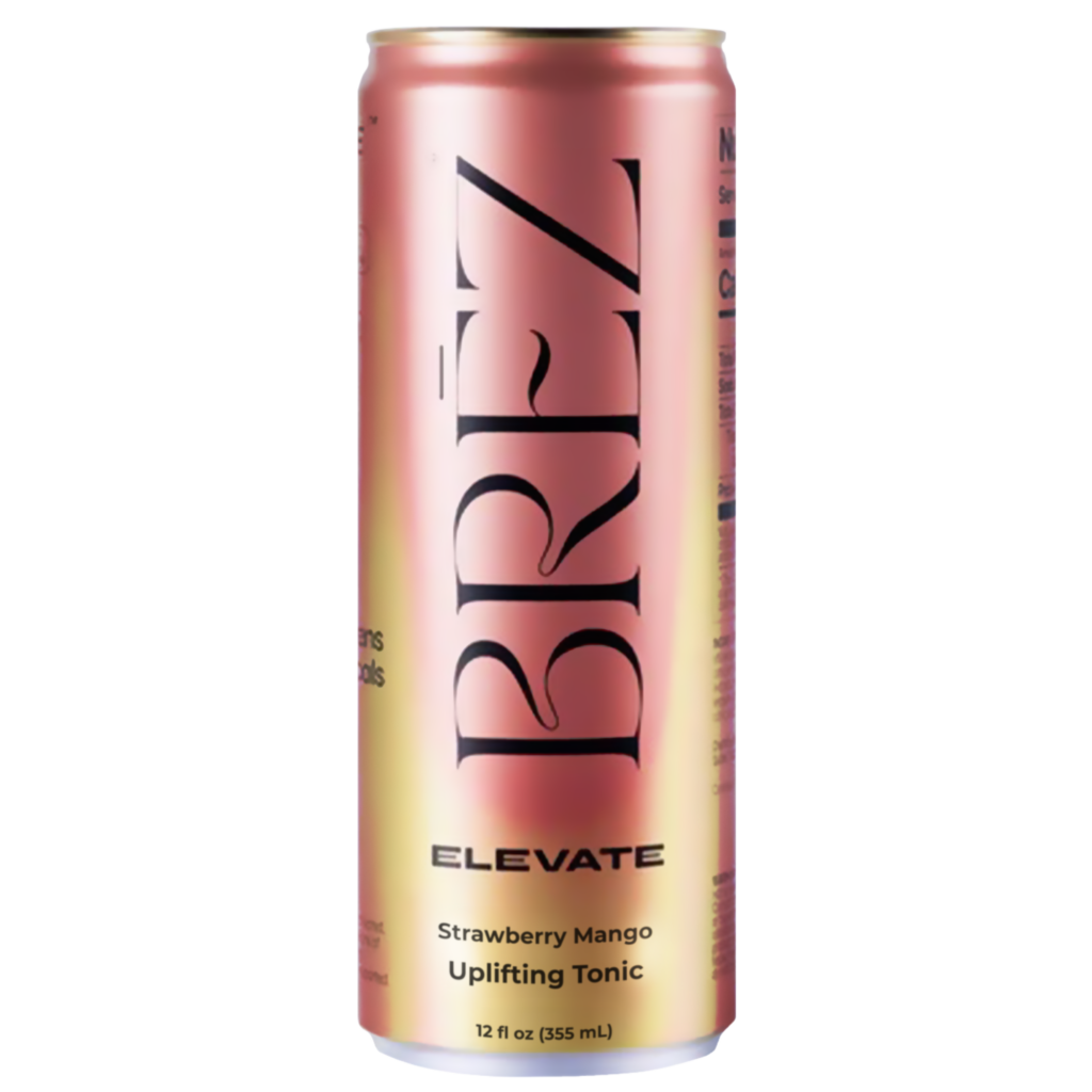 BREZ Elevate Strawberry Mango Adaptogen Drink