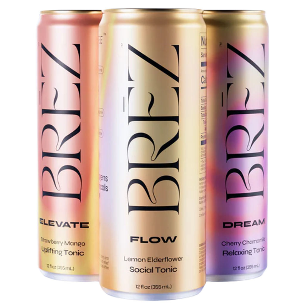 brez non alcoholic seltzer 3 pack