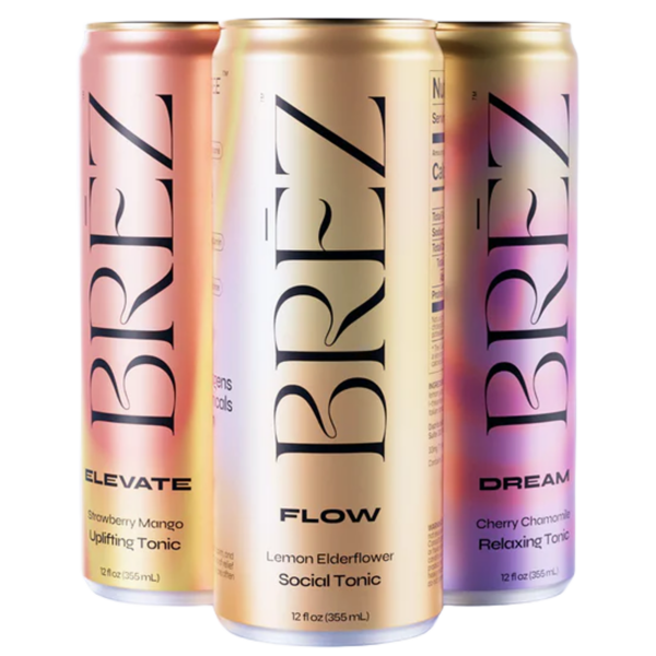 brez non alcoholic seltzer 3 pack