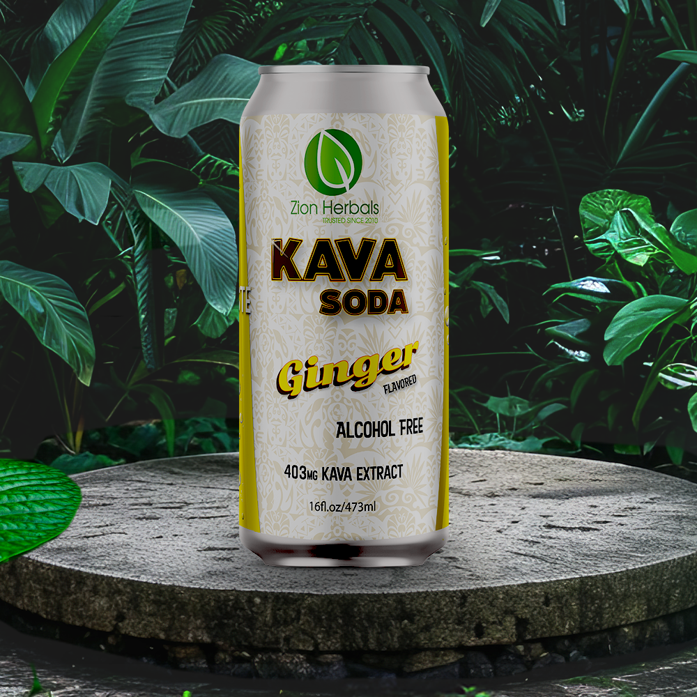 Kava Soda- Alcohol Alternative with 403mg of Kavalactones