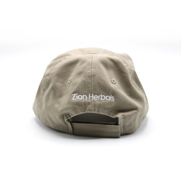 Khaki Baseball Cap - Back Angle