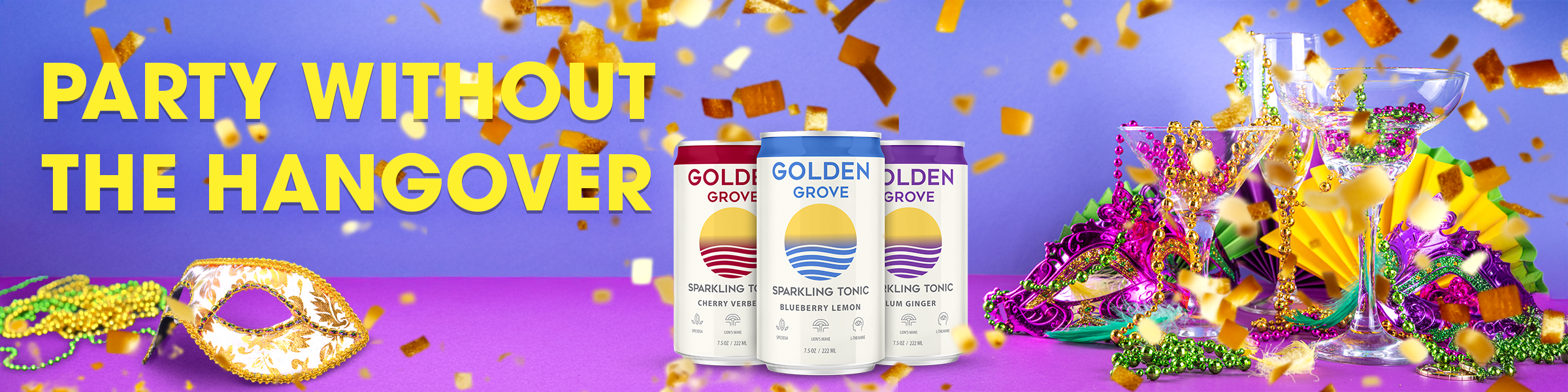 Mardi Gras- Golden Grove FLASH SALE!