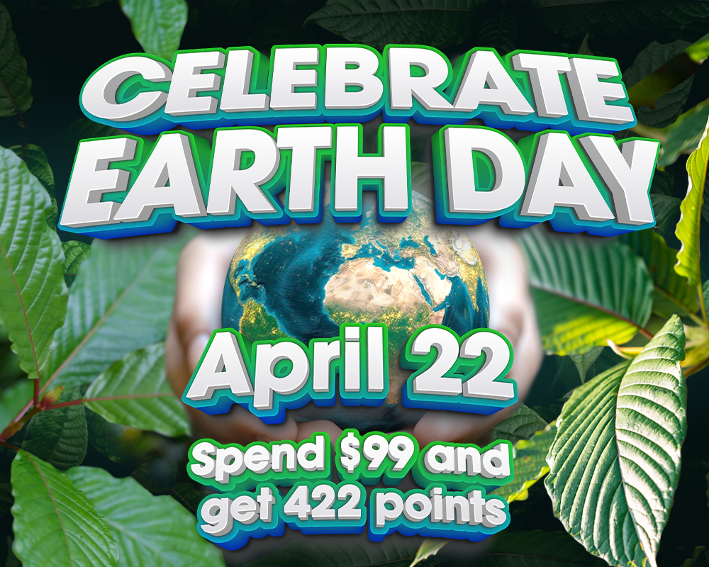 Happy Earth Day! Earn 422 Bonus Points.