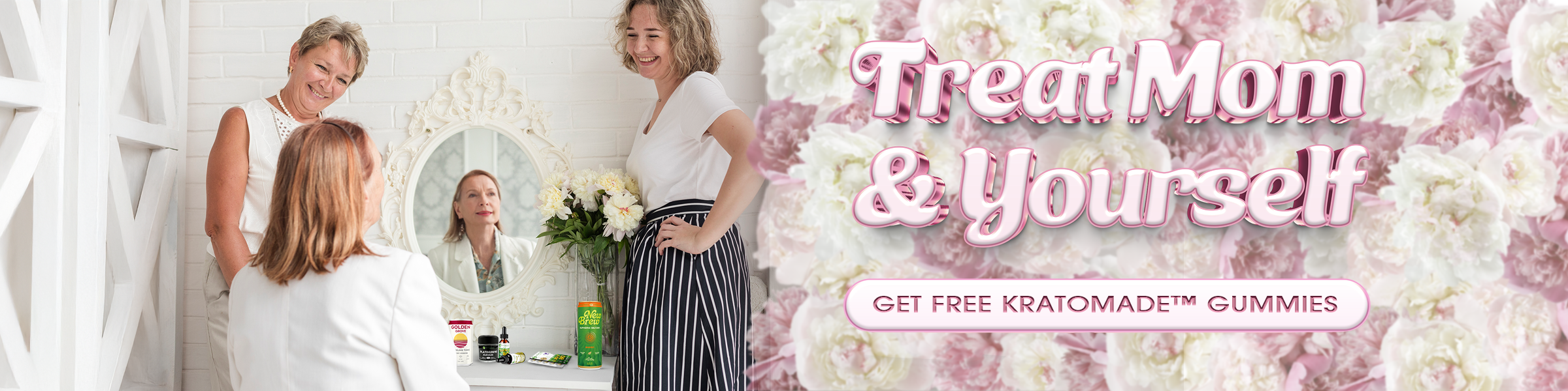 Get FREE KRATOMade™ Gummies on Mothers Day!