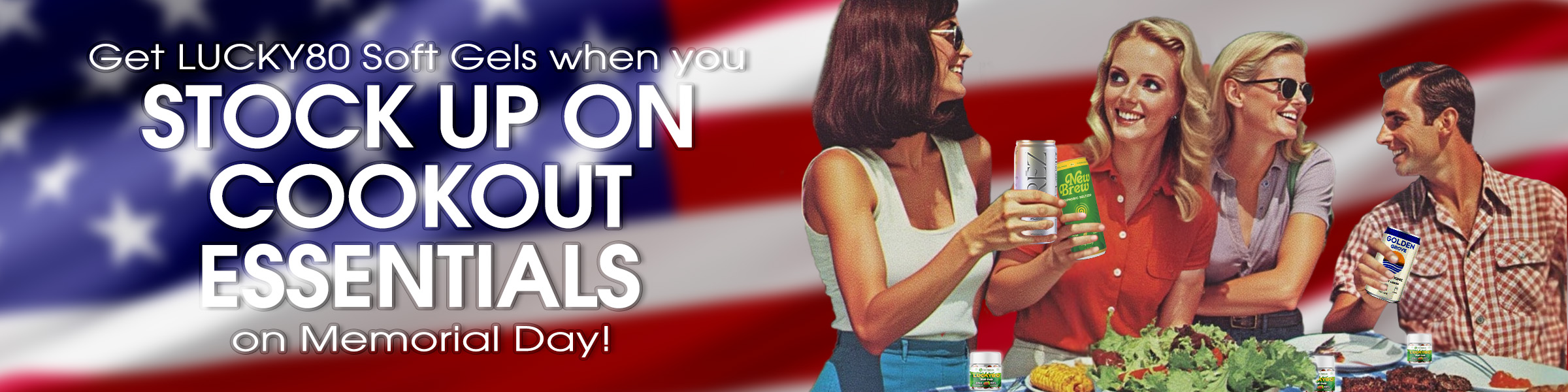 Memorial Day: Get Lucky at the Cookout