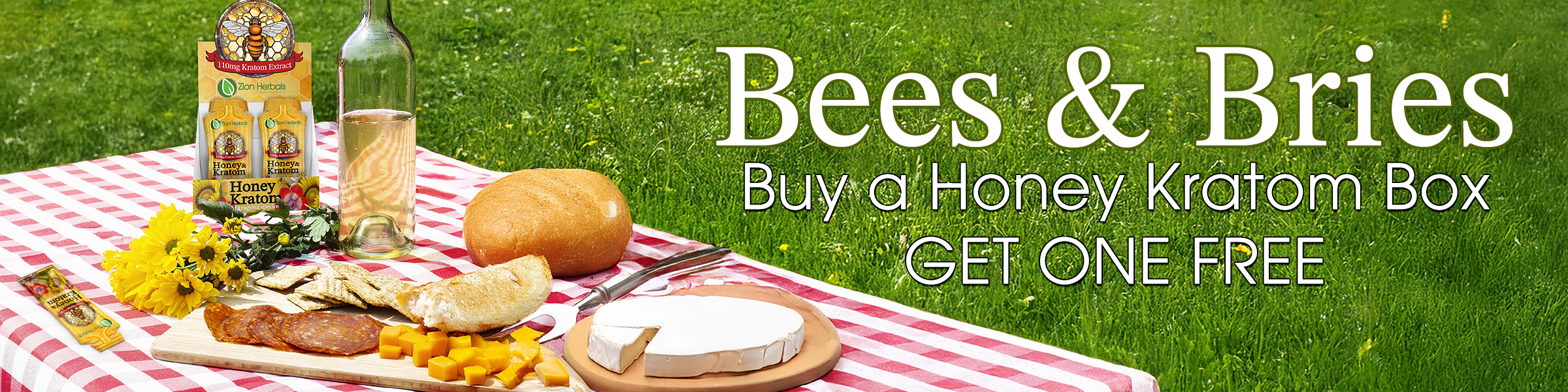 Bees & Bries- Get 12pk of Honey & Get 12pk!