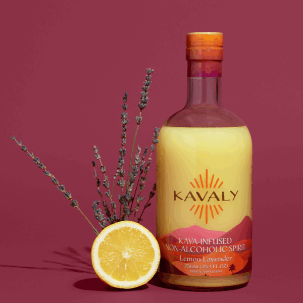 Kavaly Non-Alcoholic Spirit Magenta Background