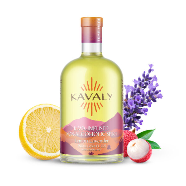 Kavaly 750mL Kava-Infused Non-Alcoholic Spirit Flavors