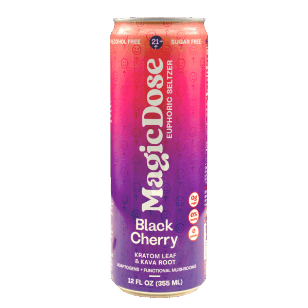 Magic Dose Black Cherry Euphoric Seltzer