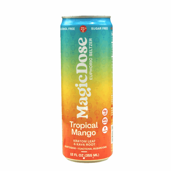 Magic Dose Tropical Mango Euphoric Seltzer
