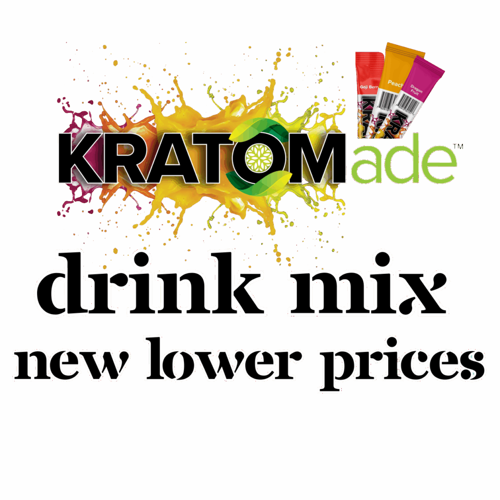 Kratomade NEW Lower Drink Mix Prices