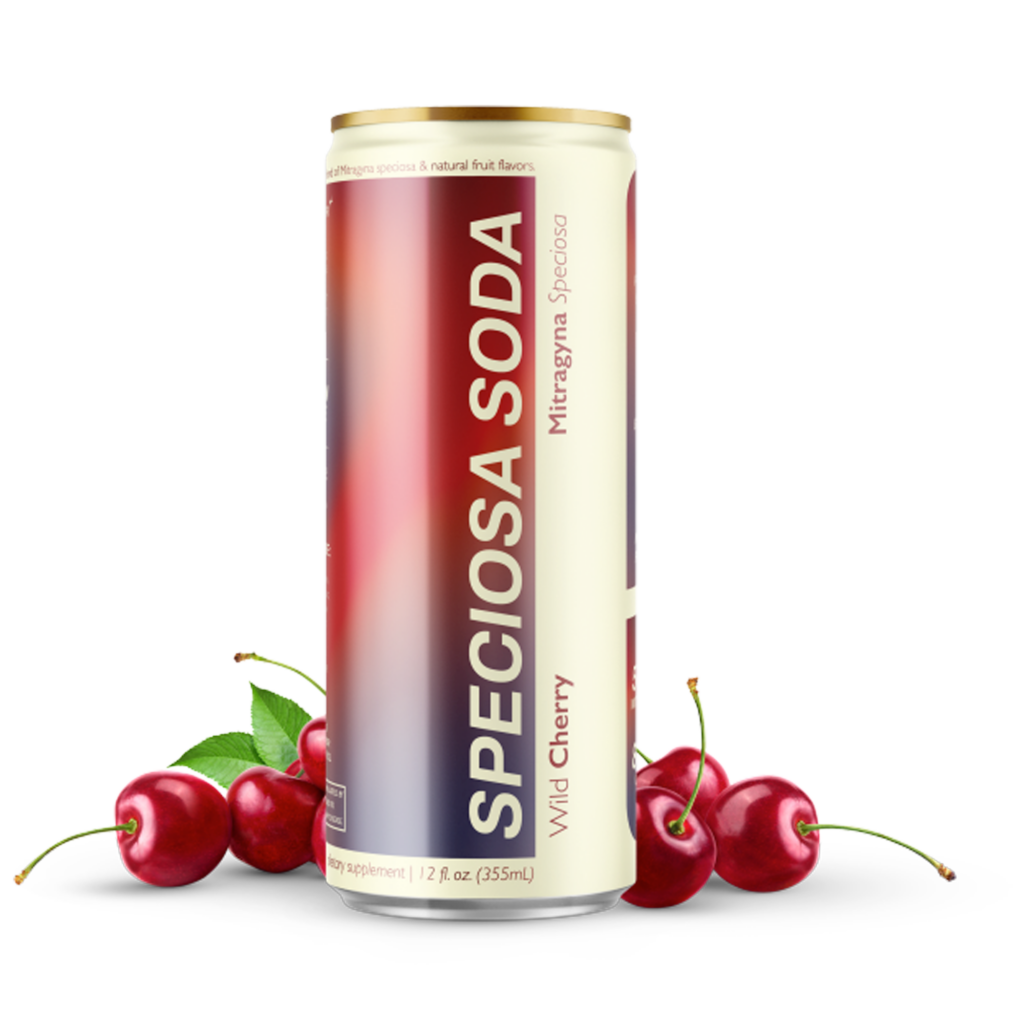 Kratom Drink Speciosa Soda Wild Cherry