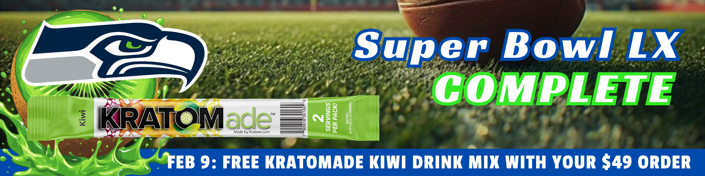 Super Bowl LX Winner Desktop