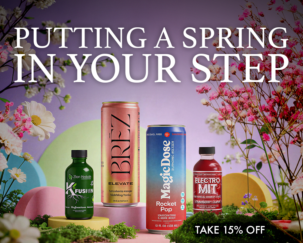 Spring Forward with 15% Off Drinks Mobile