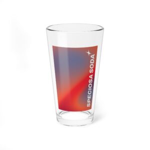 Speciosa Soda Pint Glass – Cherry