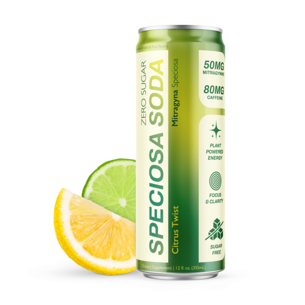 Kratom Drink Soda Citrus Lemon Lime