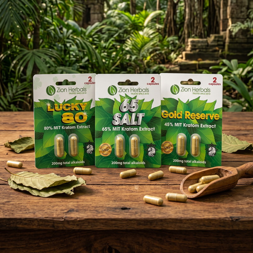 Kratom capsules