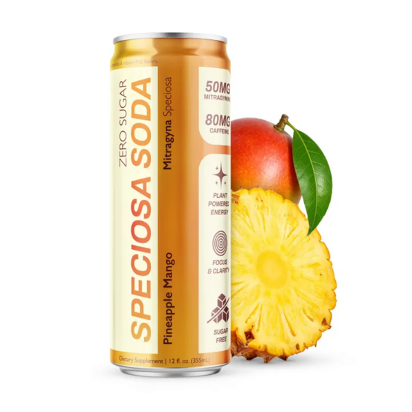 Kratom Drink Soda Pineapple Mango