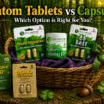 Kratom Tablets vs Capsules Blog: Which is the Right Option for You?