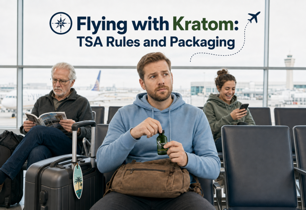 Flying with Kratom- Featured Blog Img