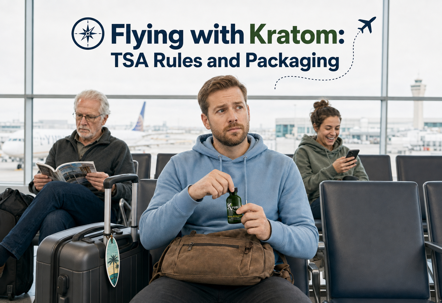 Flying with Kratom- Featured Blog Img