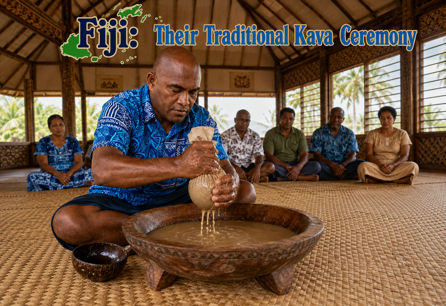 Fiji- Their Traditional Kava Ceremony Featured Blog