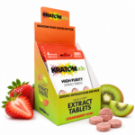 Kratom Tablets 10-Pack, KRATOMade Strawberry Kiwi