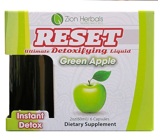 Zion Herbals RESET detoxifying liquid