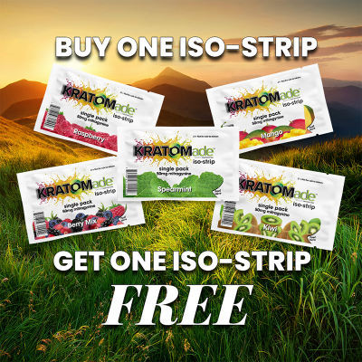 Black Friday | KRATOMade Iso-strips - Buy 1 Get 1