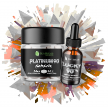 Lucky90 Soft Gels and Liquid Extract