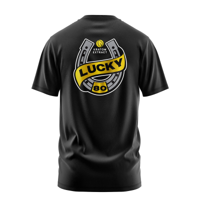 Lucky80 Horseshoe T-Shirt- Back