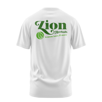 Zion Herbals Monogram T-Shirt- Back